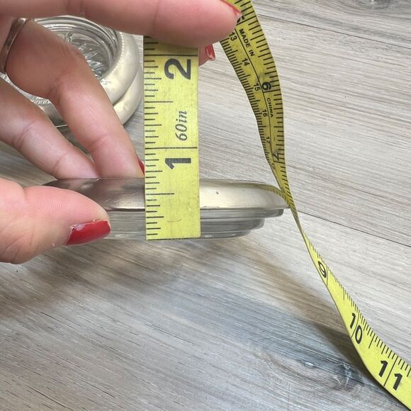 FB Rogers Bros. Rim Cut Glass Coaster Geometric Rope Edge x3 - Picture 10 of 11